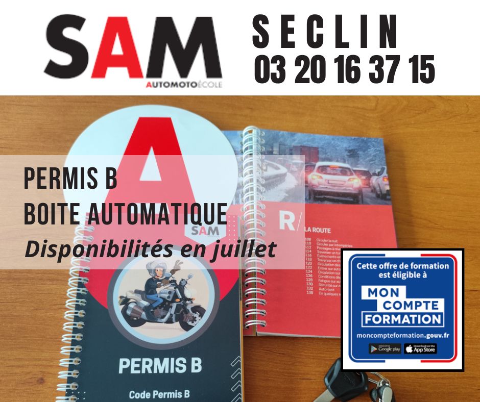 Passe ton permis B - boite automatique